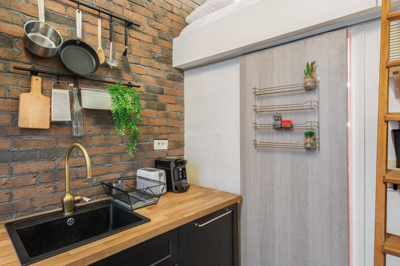Charming Industrial-Style Studio Just Nearby Montmartre In Paris - Welkeys Exterior photo