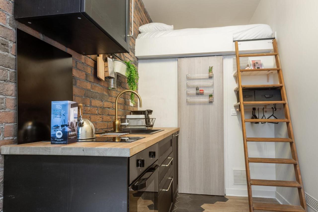 Charming Industrial-Style Studio Just Nearby Montmartre In Paris - Welkeys Exterior photo